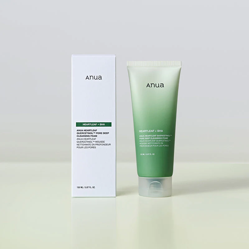 ANUA — Heartleaf Quercetinol Pore Deep Cleansing Foam - 150ml – Image 2