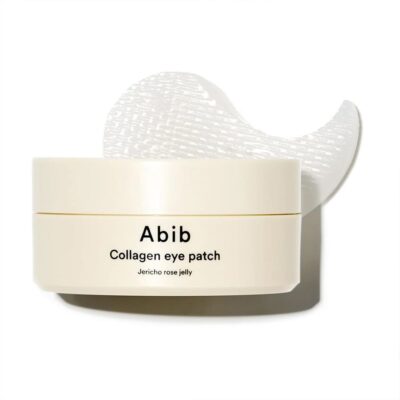 Abib — Collagen Eye Patch Jericho Rose Jelly - Patchs yeux collagène revitalisants à la rose de Jéricho