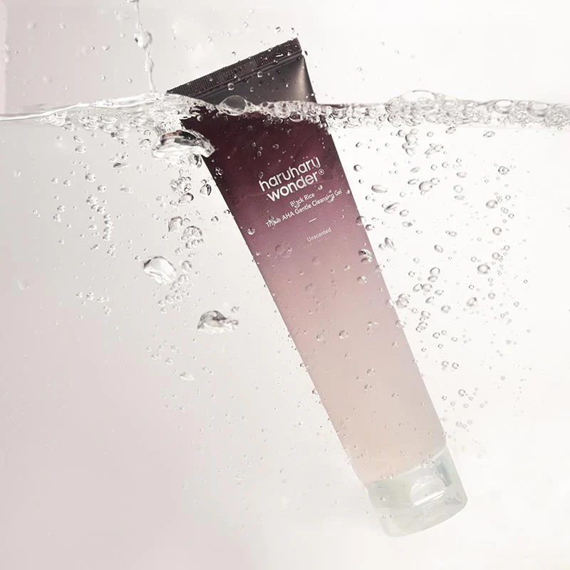 Haruharu wonder — Gel Nettoyant Doux Triple AHA au Riz Noir - 100ml – Image 2