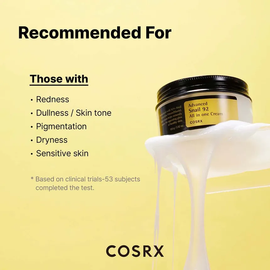 COSRX — Crème tout-en-un Advanced Snail 92 - 100g – Image 2
