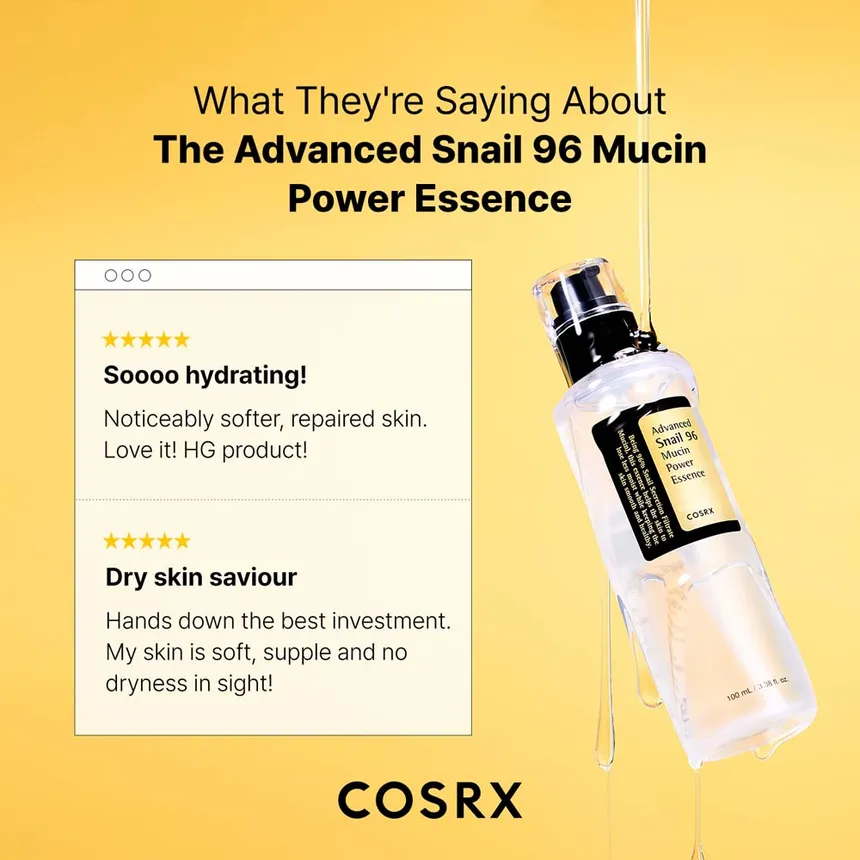 COSRX — Advanced Snail 96 Essence de pouvoir de mucine – Image 6