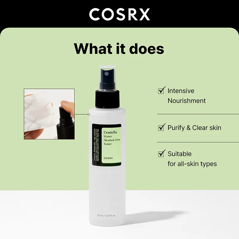 COSRX — Toner sans alcool à l'eau de Centella - 150 ml – Image 2