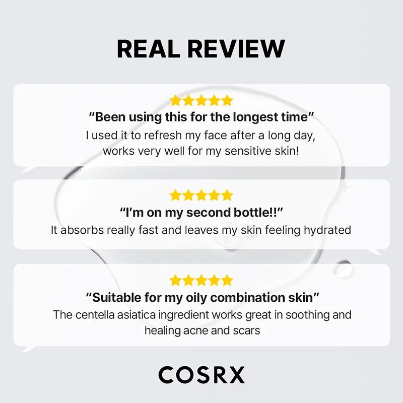 COSRX — Toner sans alcool à l'eau de Centella - 150 ml – Image 6