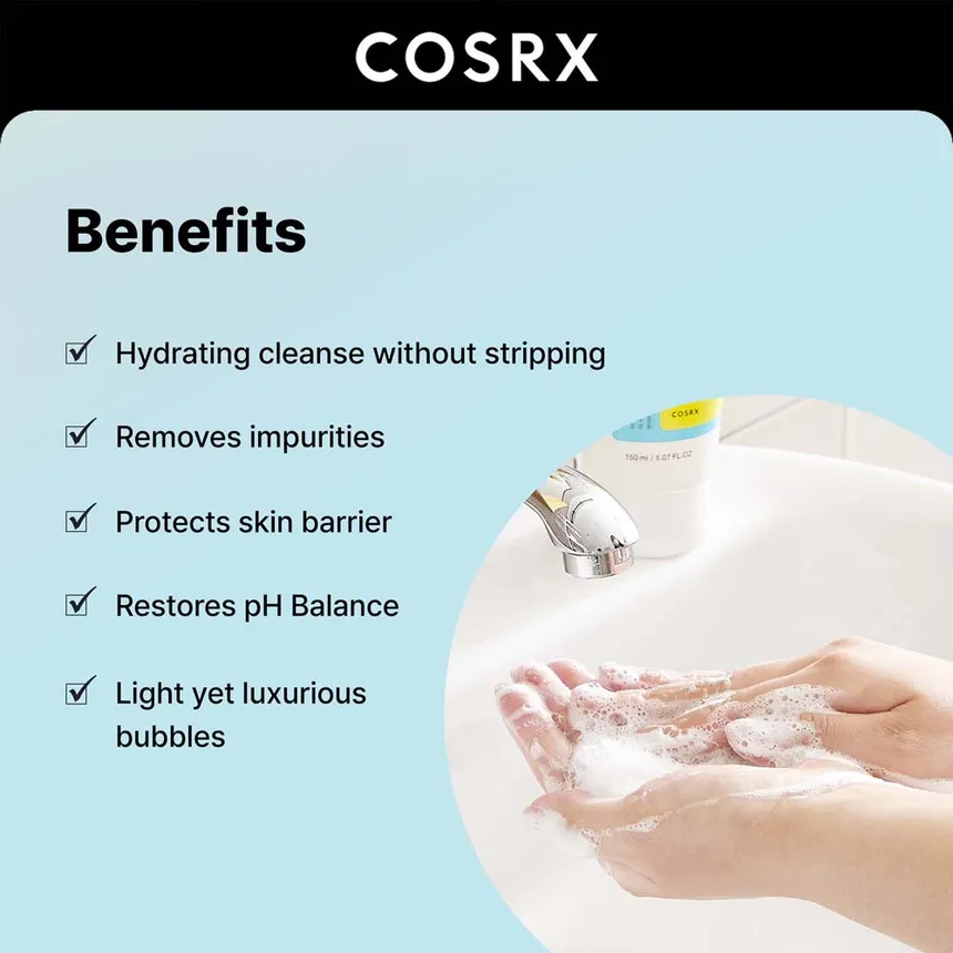 COSRX — Low pH Good Morning Gel Cleanser - 150ml – Image 4