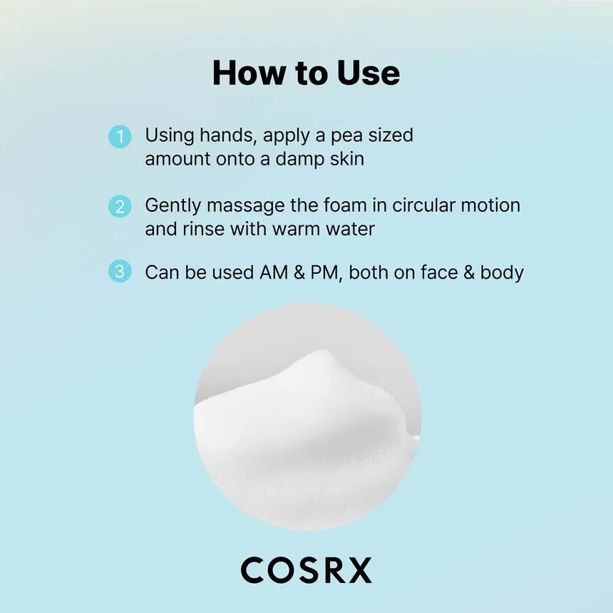 COSRX — Low pH Good Morning Gel Cleanser - 150ml – Image 7