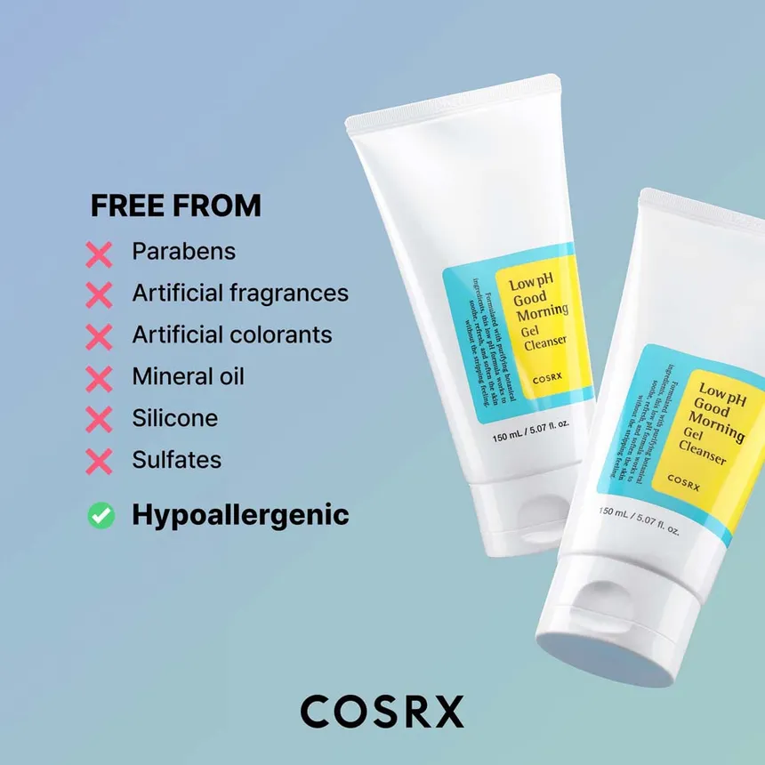 COSRX — Low pH Good Morning Gel Cleanser - 150ml – Image 3