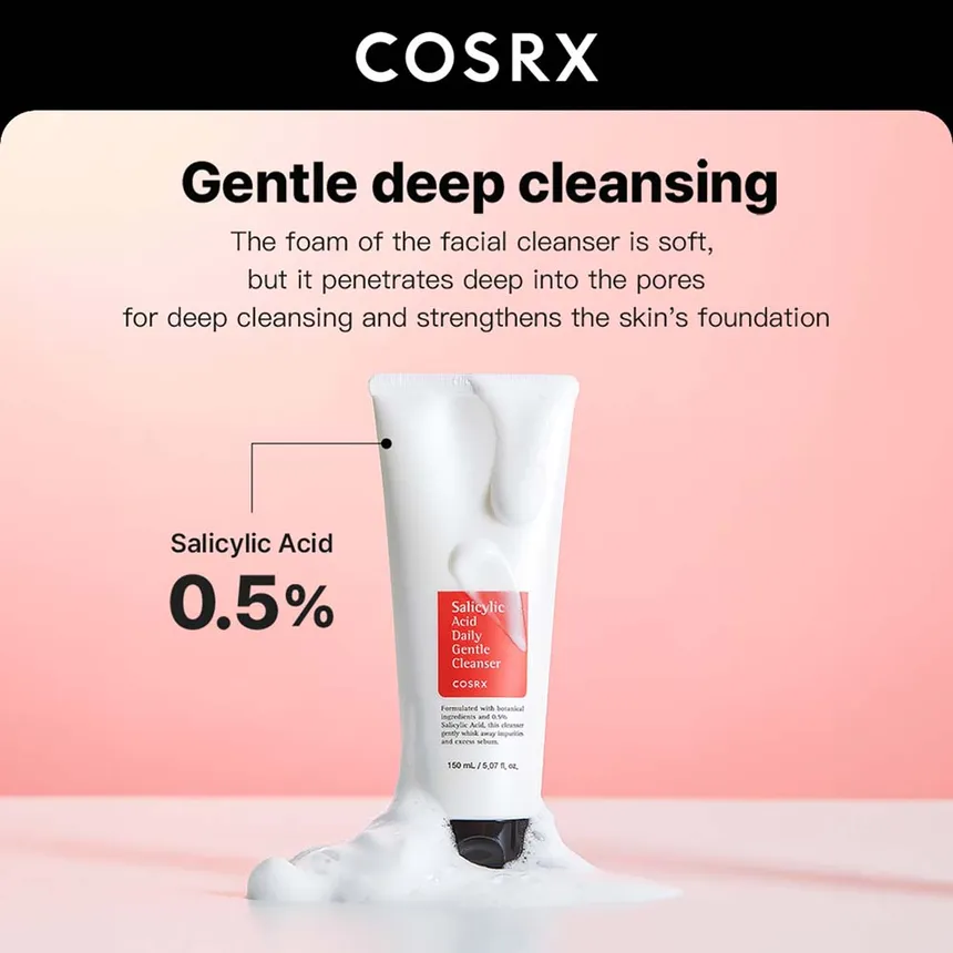 COSRX — Salicylic Acid Daily Gentle Cleanser – Image 6