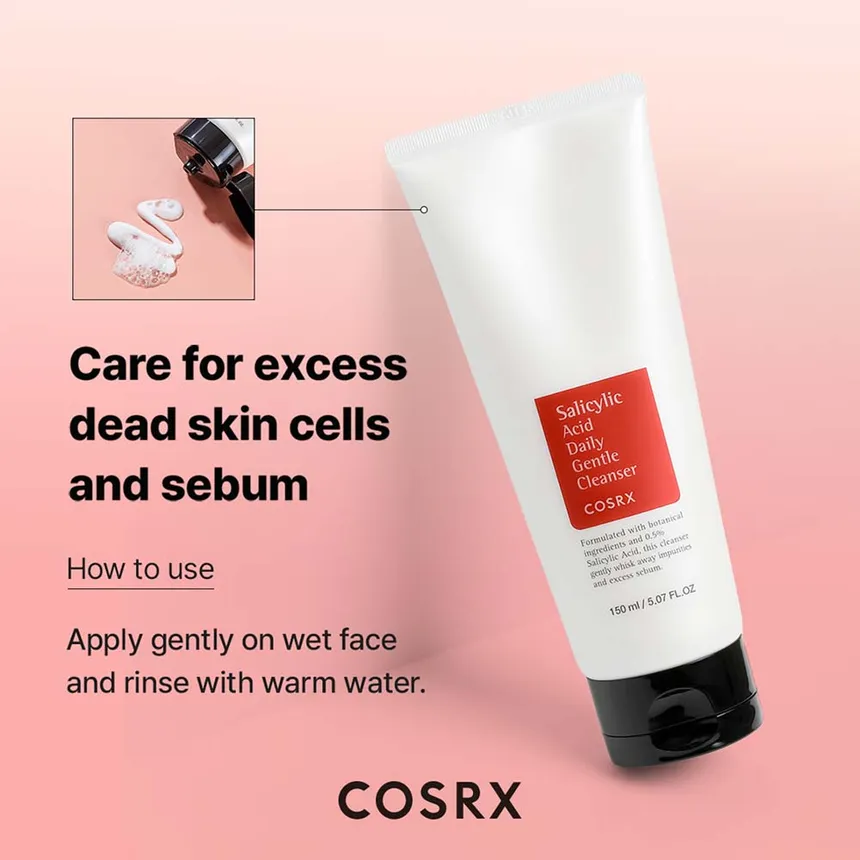 COSRX — Salicylic Acid Daily Gentle Cleanser – Image 4