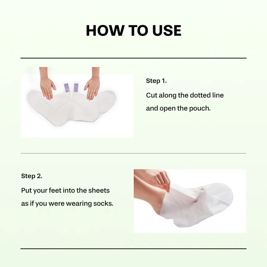 Baren — Masque pour les pieds à réparation rapide CICA SOS - 3pièces – Image 5