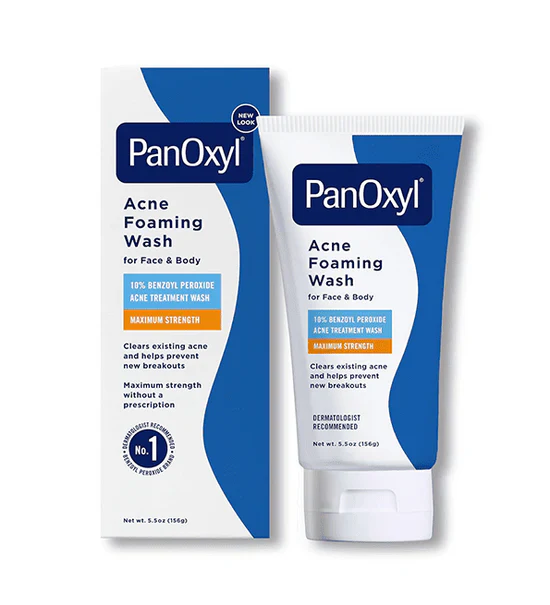 PanOxyl — Acne Foaming Wash Benzoyl Peroxide 10% Maximum Strength 156g