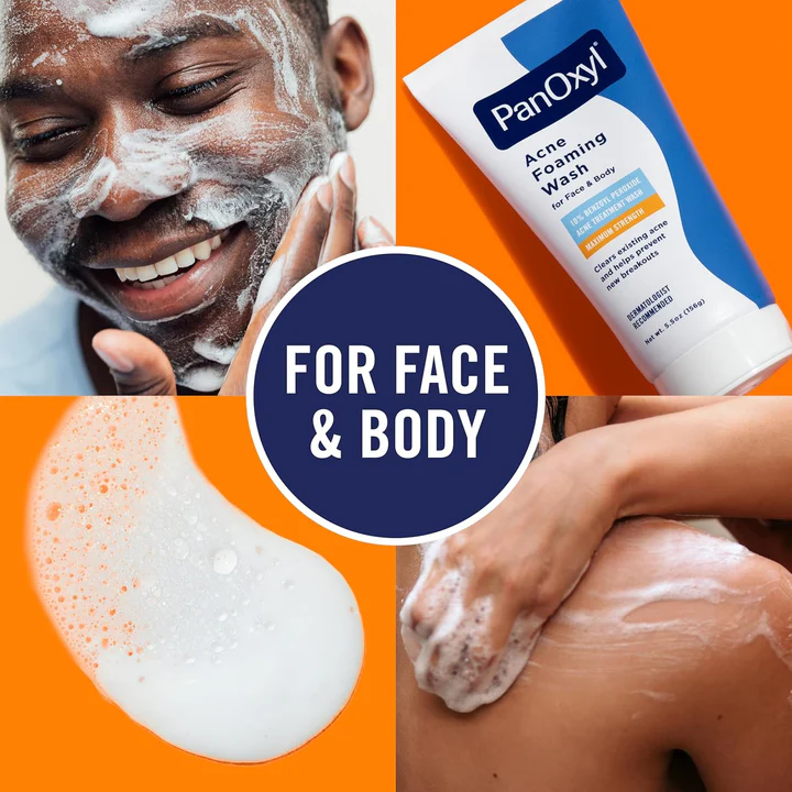 PanOxyl — Acne Foaming Wash Benzoyl Peroxide 10% Maximum Strength 156g – Image 2