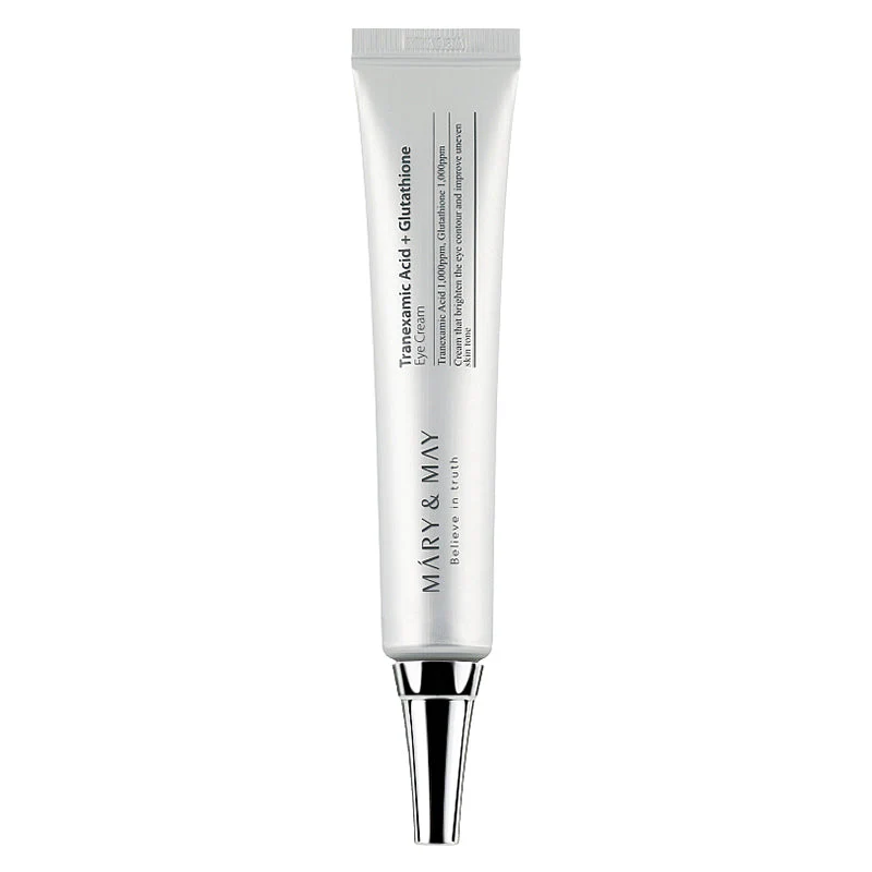 Mary&May — Crème pour les yeux à l'acide tranexamique + glutathion - 20g