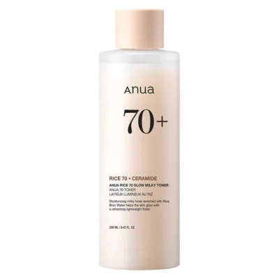 ANUA — Tonique laiteux Rice 70 Glow - 250ml
