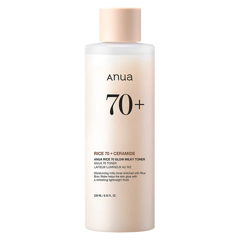ANUA — Tonique laiteux Rice 70 Glow - 250ml