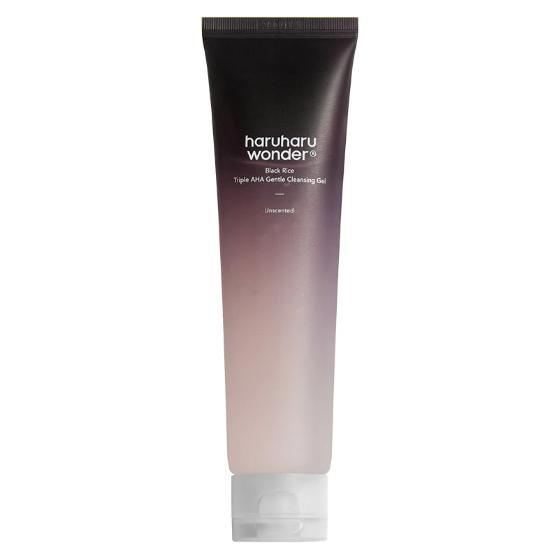 Haruharu wonder — Gel Nettoyant Doux Triple AHA au Riz Noir - 100ml