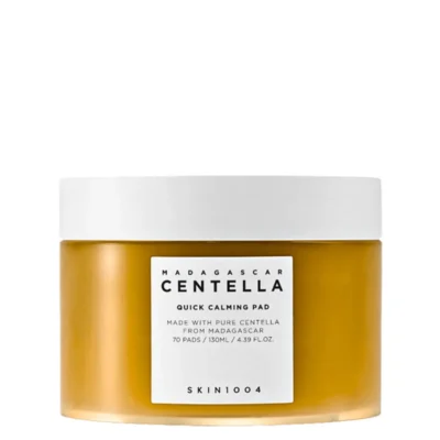SKIN1004 — Madagascar Centella Tampon calmant rapide - 70ea/130ml