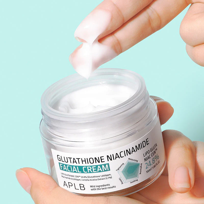 APLB - Glutathione Niacinamide Facial Cream - Crème hydratante – Image 6