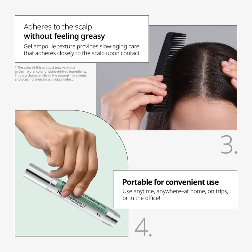 VT - PDRN Reedle Shot Hair Ampoule 100dL - Ampoule PDRN régénérante capillaire – Image 5
