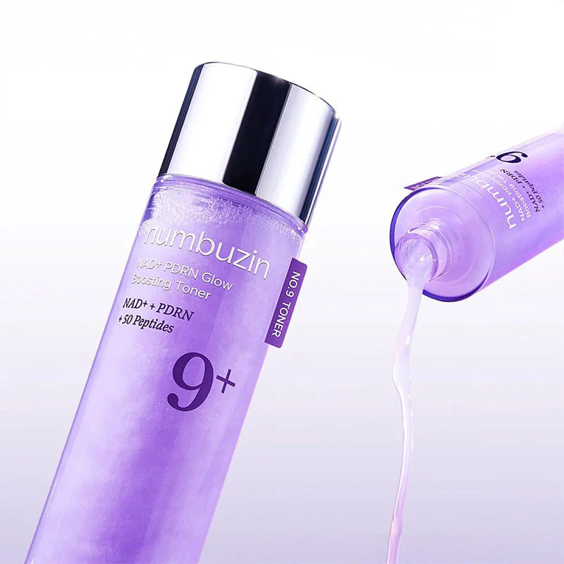 numbuzin - No.9+ NAD+ PDRN Glow Boosting Toner - 150ml – Image 5