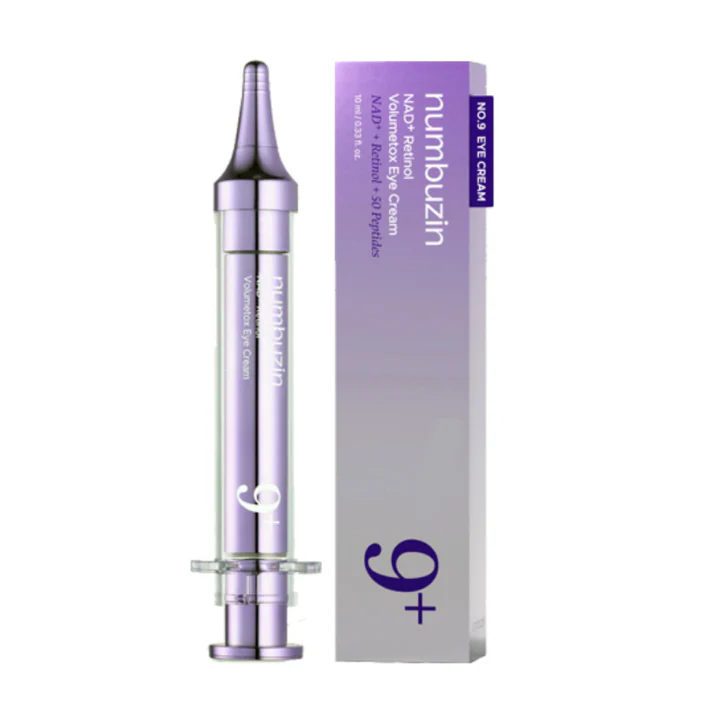numbuzin - Crème contour des yeux Volumetox au rétinol NAD+ n° 9 - 10ml