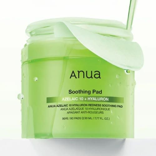 ANUA - Tampon apaisant anti-rougeurs Azelaic 10 Hyaluron - 90pads – Image 3