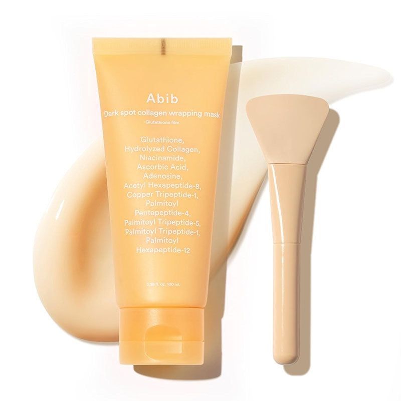 Abib - Dark Spot Collagen Wrapping Mask Glutathione Film - Masque peel-off éclat anti-taches - 100 ml