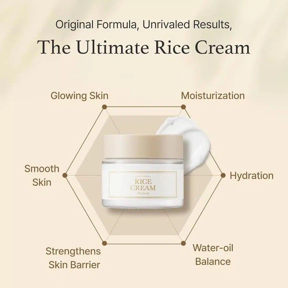 I'm from - Rice Cream - Crème hydratante au riz - 50 g – Image 2