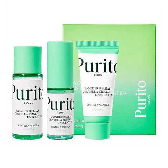 Purito SEOUL - Wonder Releaf Centella Mini Kit Non Parfumé - 1set