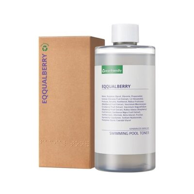 EQQUALBERRY - Swimming Pool Daily Facial Toner 300ml - Lotion tonique visage