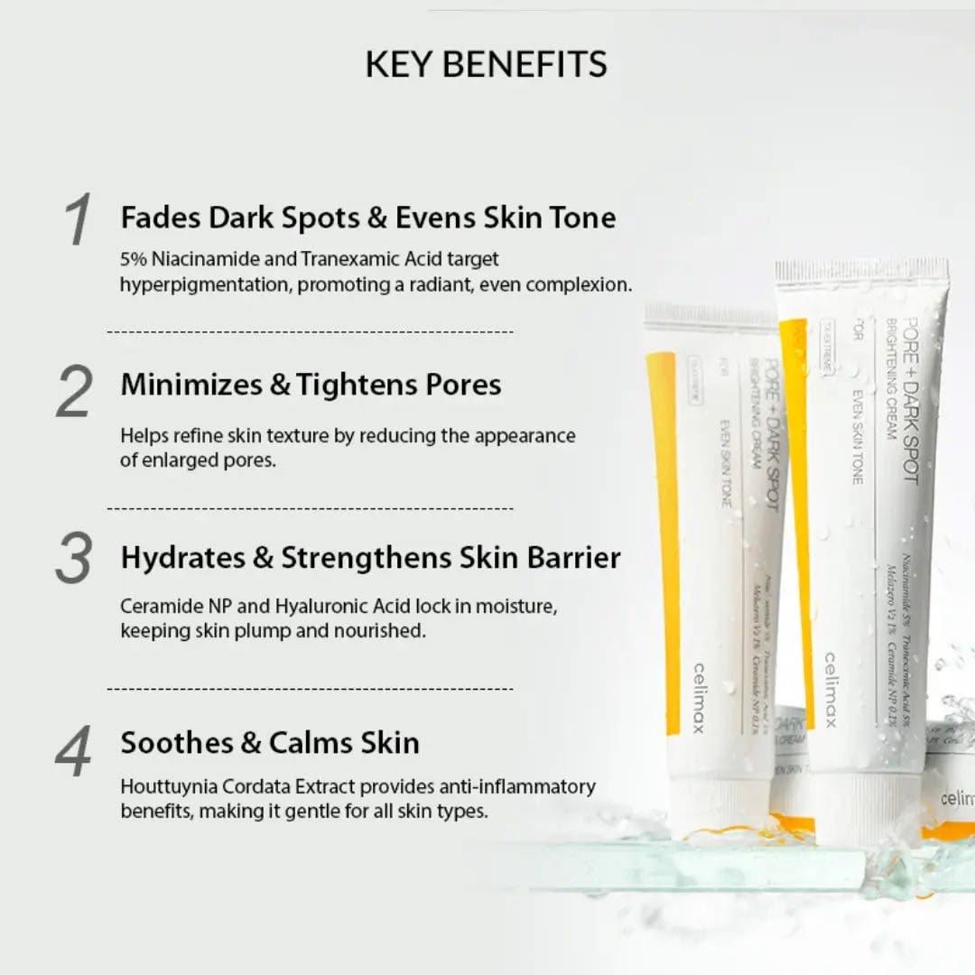 Celimax - Pore+Dark Spot Brightening Cream 35 ml – Image 2