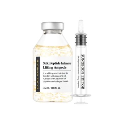 SUNGBOON EDITOR - Silk Peptide Intensive Lifting Ampoule - Ampoule liftante intensive aux peptides de soie