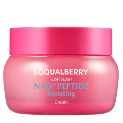 EQQUALBERRY - Crème stimulante aux peptides NAD+ - 50ml