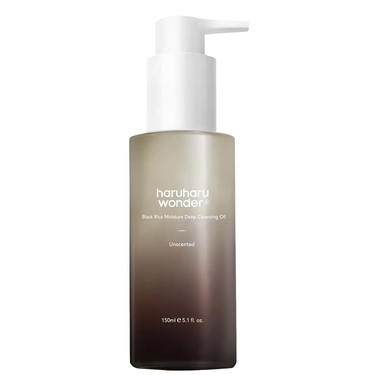 Haruharu wonder - Huile démaquillante hydratante au riz noir 150 ml