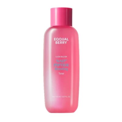 EQQUALBERRY - Lotion tonique stimulante aux peptides NAD+ - 150ml