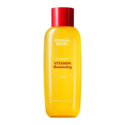 EQQUALBERRY - Lotion tonique illuminatrice aux vitamines - 150ml