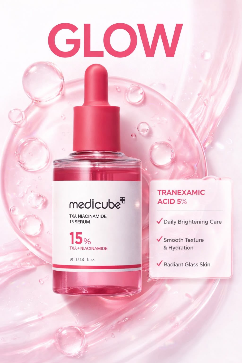 medicube - TXA Niacinamide 15 Serum - 30ml – Image 2